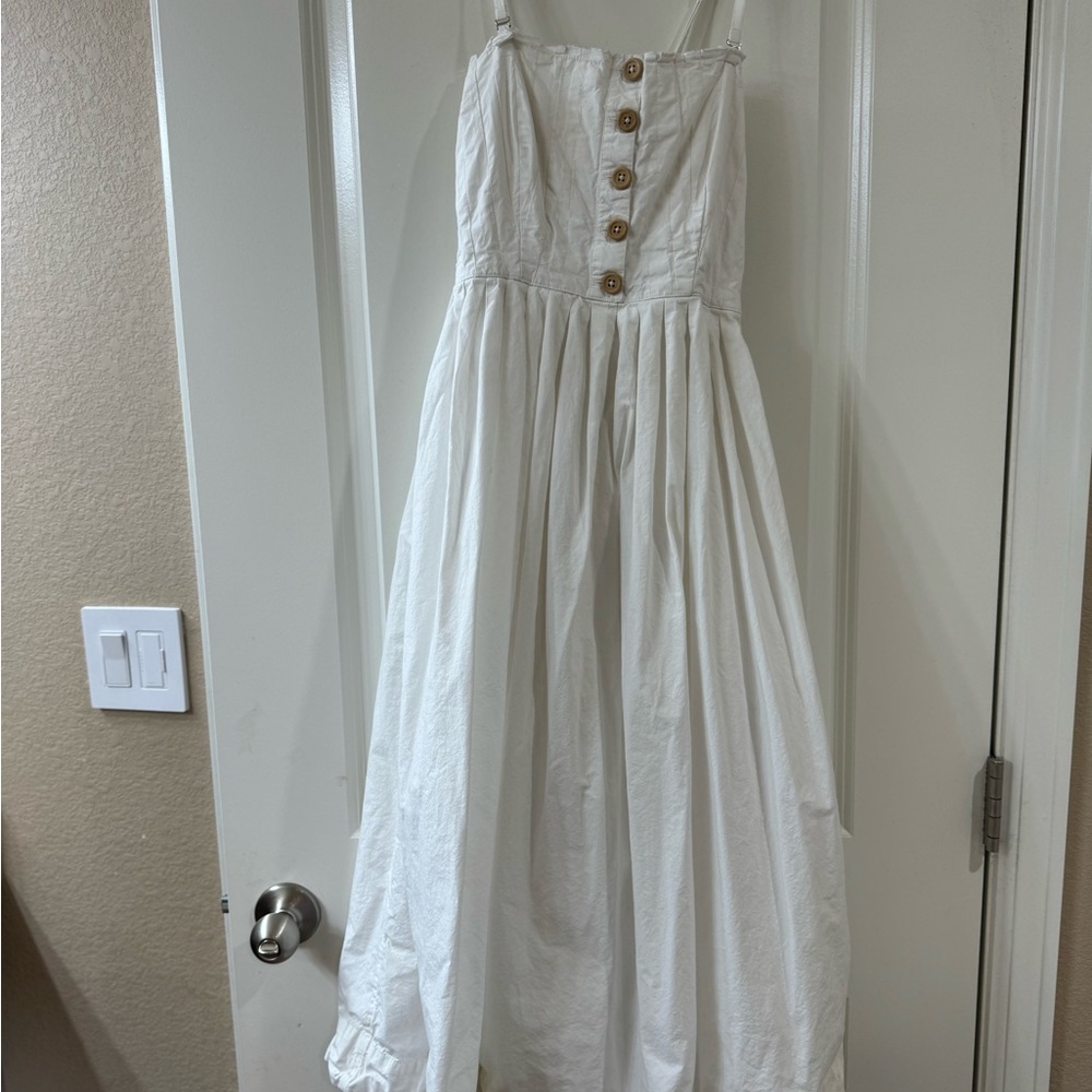Free People White Summer Dresss